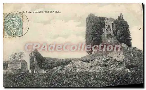 Cartes postales Marennes Tour De Broue Pres