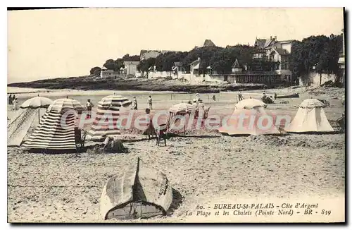 Ansichtskarte AK Bureau St Palais Cote D'Argent La Plage Et Les Chalets