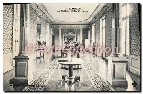 Cartes postales Mirambeau Le Chateau Salle D'Honneur