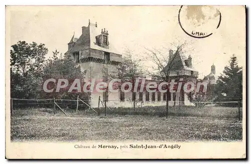 Cartes postales Saint Jean D'Angely ch�teau de Mornay