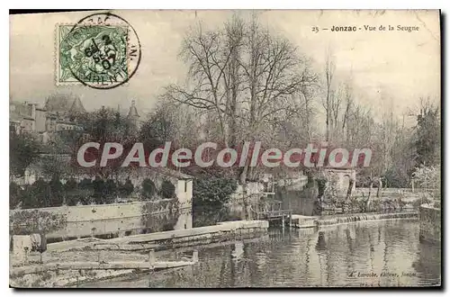 Cartes postales Jonzac Vue De La Seugne