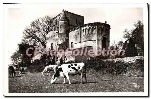 Cartes postales Vaux L'Eglise L'Abside Romane