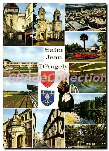 Cartes postales moderne Saint Jean D'Angely vues diverses