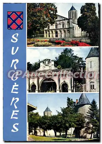 Moderne Karte Sugeres Eglise Notre Dame L'Interieur Du Chateau Porte Renaissance