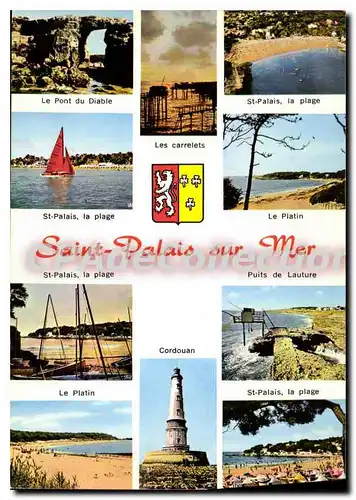 Cartes postales moderne St Palais Sur Mer