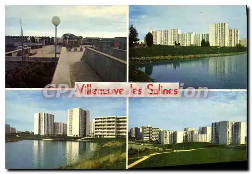 Cartes postales moderne Villeneuve Les Salines