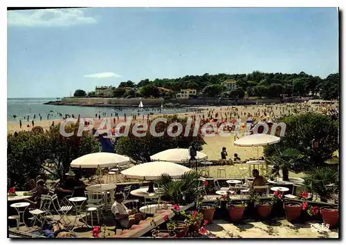 Cartes postales moderne Plage De Nauzan Et Terrasse Du Night Club