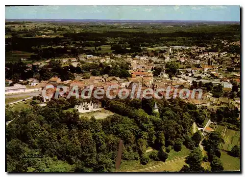 Moderne Karte Montendre Les Pins Vue Generale