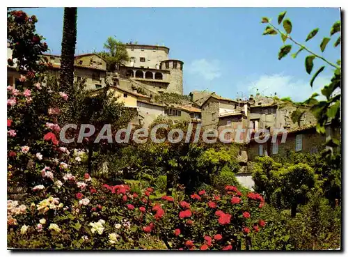 Cartes postales moderne Nicois Le Bar Sur Loup Ses Fleurs Et Ses Vieilles Pierres