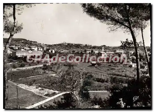 Moderne Karte La Colle Sur Loup Vue Generale Et Vue Sur St Paul