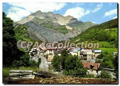 Cartes postales moderne Entraunes Vue Generale Roche Grande