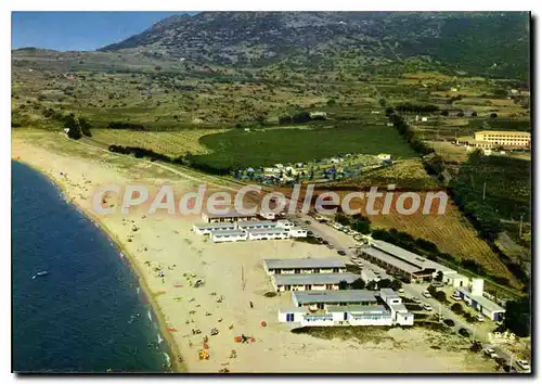 Cartes postales moderne Ile De Beaute Algajola Vue Generale plage AREGNO bar restaurant escale