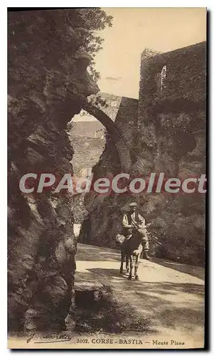 Cartes postales Corse Bastia Monte Piano �ne