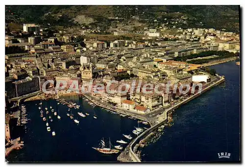 Cartes postales moderne Bastia Le Vieux Port Et La Ville