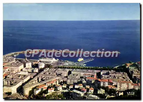 Cartes postales moderne Bastia La Ville Et Le Port