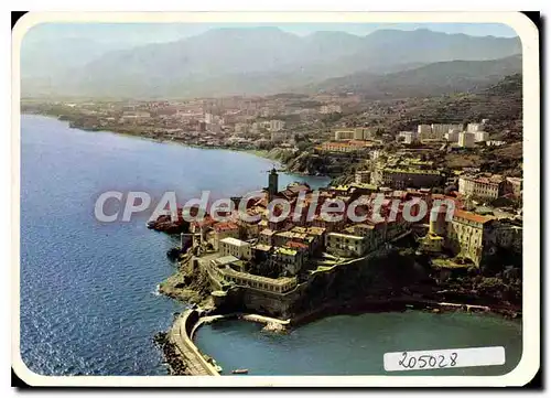 Moderne Karte Bastia Vue De La Citadelle Et Des Nouveaux Quartiers LUPINO