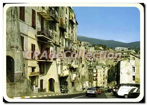Cartes postales moderne Bastia Un Vieux Qartier De La Ville
