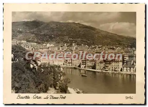 Cartes postales moderne Bastia Corse Le Vieux Port