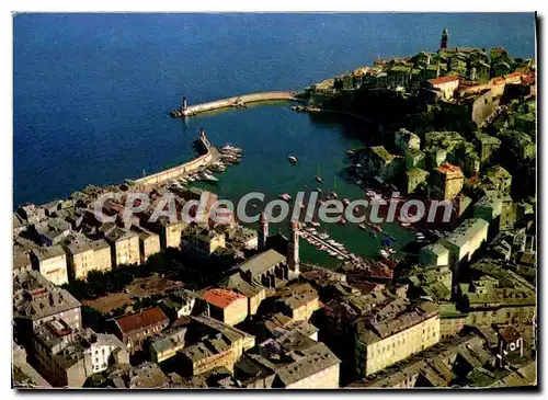 Cartes postales moderne Bastia Autour Du Vieux Port La Citadelle I'Eglise Saint Jean