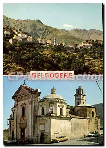 Moderne Karte Belgodere Corse