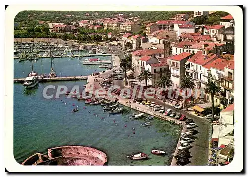 Moderne Karte Calvi Vue Partielle De La Ville