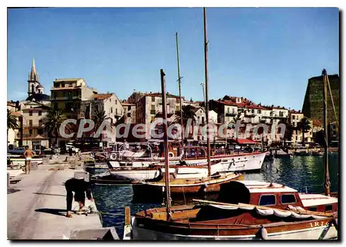 Moderne Karte Calvi Le Port De Plaisance