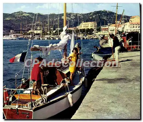 Moderne Karte Calvi Port De Peche Et De Plaisance