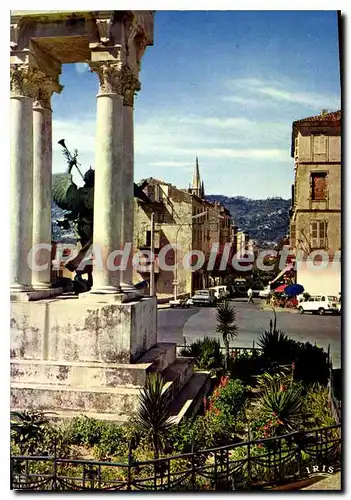 Moderne Karte Calvi Le Monument Aux Morts Et Le Cours Wilson