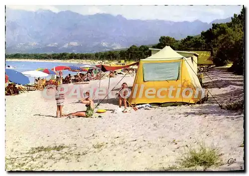 Moderne Karte Calvi La Plage