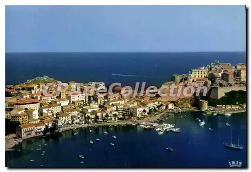 Cartes postales moderne Calvi La Ville Et La Citadelle Port De Plaisance