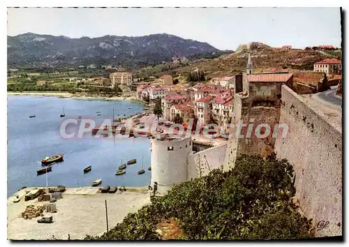 Moderne Karte Charmes La Ville Et Les Quais Vus De La Citadelle