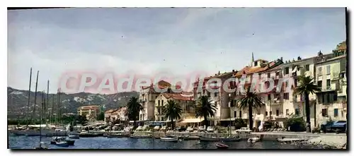 Cartes postales moderne Calvi Le Rendez Vous Des Touristes Sur Les Quais De la Marine