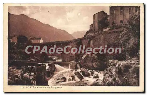 Cartes postales Corte Cascade Du Tavignano