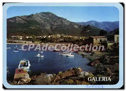 Moderne Karte Galeria Vue Generale De Galeria Et Le Port