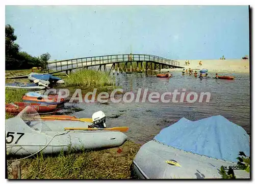 Cartes postales moderne Marine de Caprone Ghisonaccia La passerelle