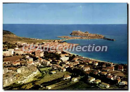 Moderne Karte Ile Rousse Vue Generale