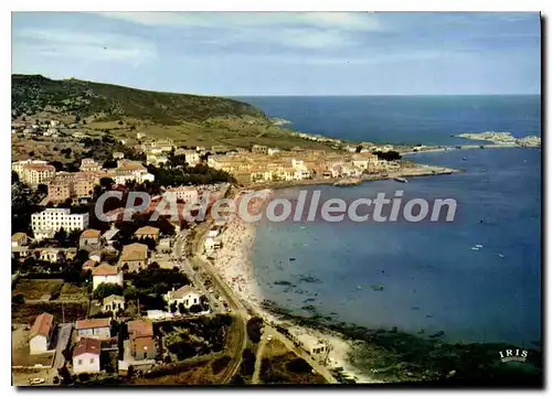 Cartes postales moderne Ile Rousse Vue De La Ville Et De La Plage