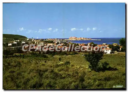 Cartes postales moderne Ile Rousse Vue Partielle De La Ville