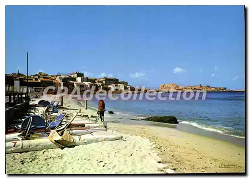 Moderne Karte Ile Rousse La Plage