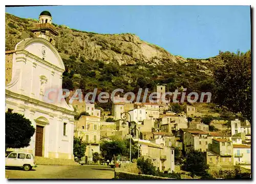 Cartes postales moderne Lumio Le Centre Du Village Tabacs Journaux Falcucci