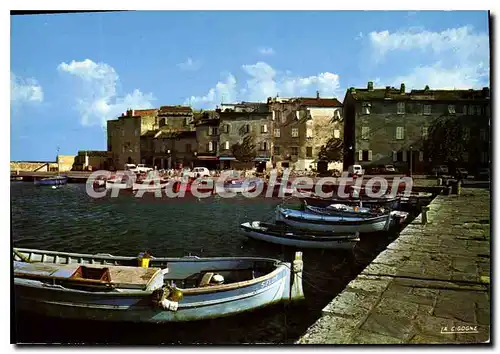 Moderne Karte Saint Florent Corse Le Port