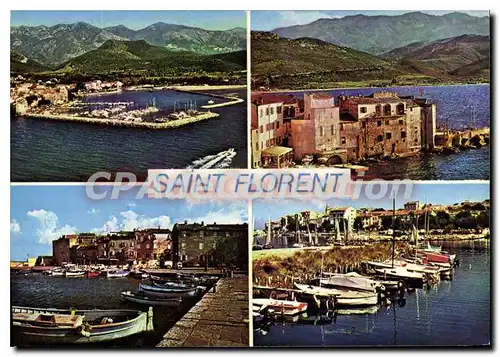 Moderne Karte Saint Florent Divers Aspects De