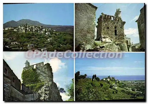 Cartes postales Furiani Vue D'Ensemble Du Village Et La Tour