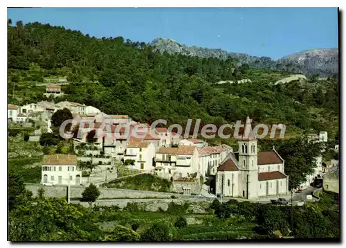 Moderne Karte Charmes Et Couleurs De La Corse Vivario Vue Generale