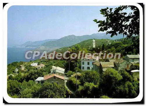 Moderne Karte Charmes Et Couleurs De La Corse Pino