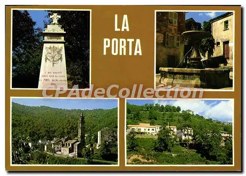 Cartes postales moderne Charmes Et Couleurs De La Corse La Porta