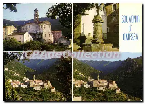 Cartes postales moderne Charmes Et Couleurs De La Corse Divers Aspects D'Omessa