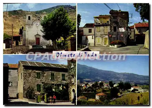 Cartes postales moderne Olmeta Di Tuda L'Eglise Entree Du Village Place Du village Vue Generale