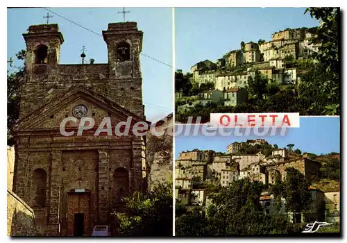 Cartes postales moderne Oletta Divers Aspects Du Village