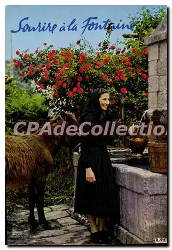Cartes postales moderne Charmes Et Couleurs De La Corse sorire� la fontaine